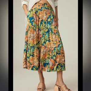 Anthropologie Somerset Maxi Skirt